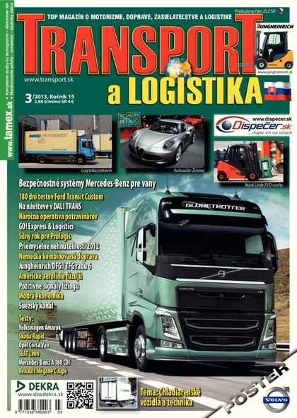 E-magazín TRANSPORT a LOGISTIKA 3/2013 - LUXUR Media, s.r.o.