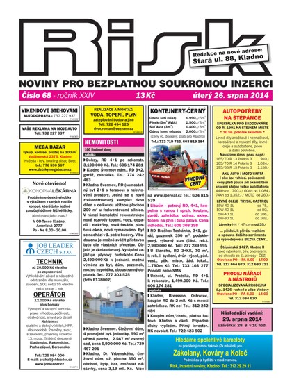 E-magazín Risk 68/2014 - Risk