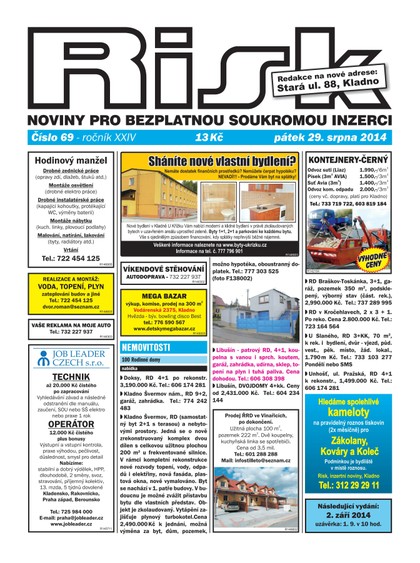 E-magazín Risk 69/2014 - Risk