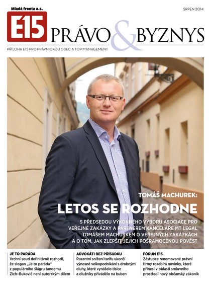 E-magazín Právo & Byznys 28.8.2014 - Czech Media Invest