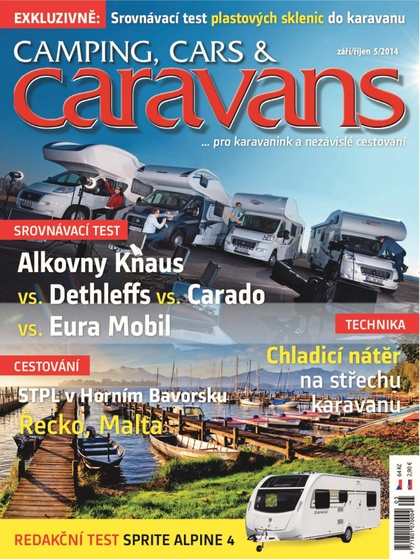 E-magazín Camping, Cars &amp; Caravans 5/2014 - NAKLADATELSTVÍ MISE, s.r.o.
