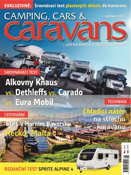E-magazín Camping, Cars & Caravans 5/2014 - EEZY Publishing