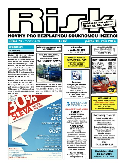 E-magazín Risk 73/2014 - Risk