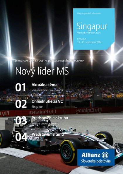 E-magazín Magazín F1 13/2014 - Allianz - Slovenská poisťovňa, a.s.