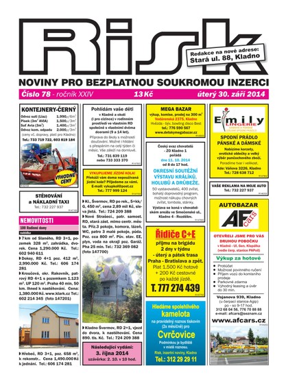 E-magazín Risk 78/2014 - Risk