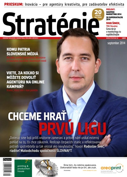 E-magazín Stratégie 9/2014 - MAFRA Slovakia, a.s.