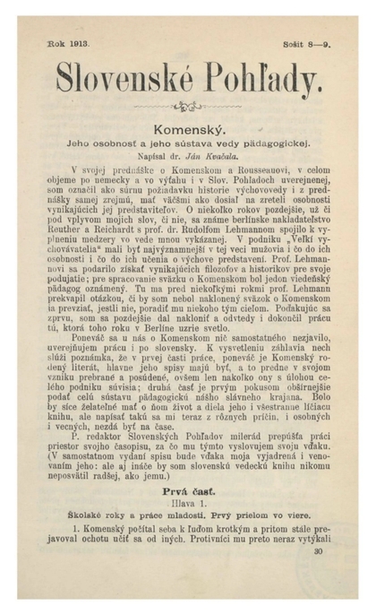E-magazín Slovenské pohľady 4/1913 - Slovenská národná knižnica