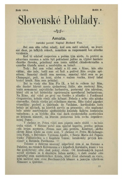 E-magazín Slovenské pohľady 9/1914 - Slovenská národná knižnica