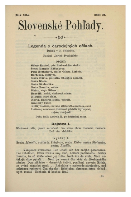 E-magazín Slovenské pohľady 12/1914 - Slovenská národná knižnica