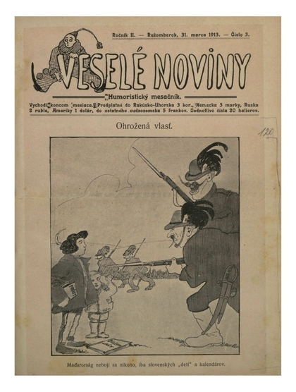 E-magazín Veselé noviny  3/1913 - Slovenská národná knižnica