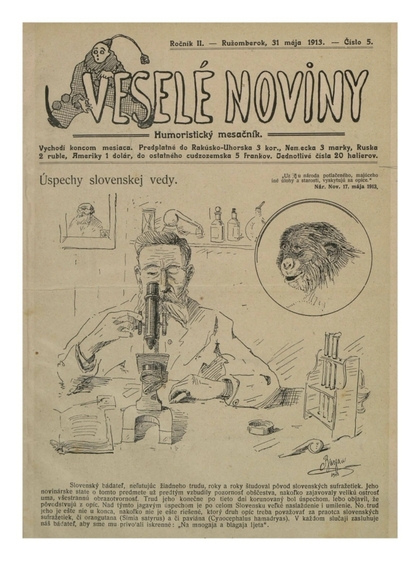 E-magazín Veselé noviny  5/1913 - Slovenská národná knižnica