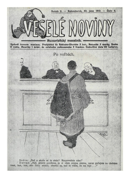 E-magazín Veselé noviny  6/1913 - Slovenská národná knižnica