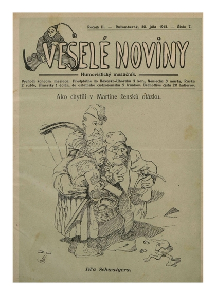 E-magazín Veselé noviny  7/1913 - Slovenská národná knižnica