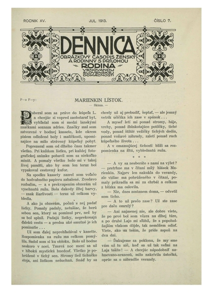 E-magazín Dennica  7/2013 - Slovenská národná knižnica