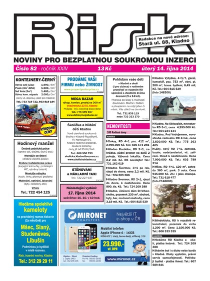 E-magazín Risk 82/2014 - Risk