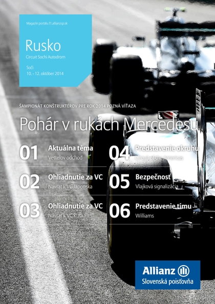 E-magazín Magazín F1 14/2014 - Allianz - Slovenská poisťovňa, a.s.