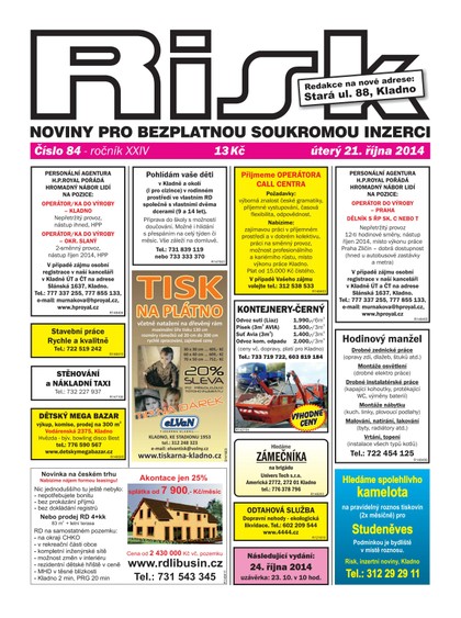 E-magazín Risk 84/2014 - Risk