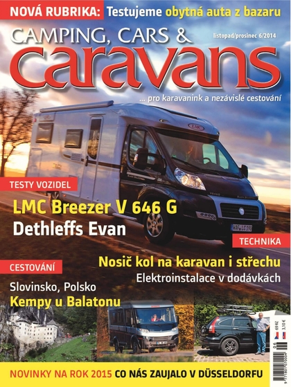 E-magazín Camping, Cars &amp; Caravans 6/2014 - NAKLADATELSTVÍ MISE, s.r.o.