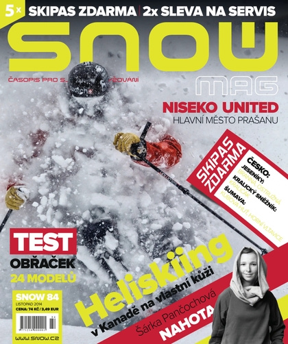 E-magazín SNOW 84 - listopad 2014 - SLIM media s.r.o.