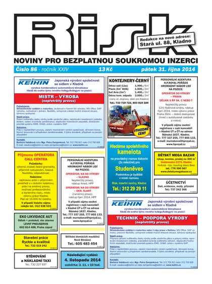 E-magazín Risk 86/2014 - Risk