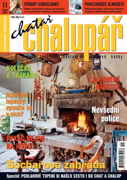 E-magazín Chatař Chalupář 11/2014 - Časopisy pro volný čas s. r. o.