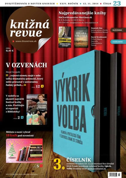E-magazín Knižná revue 23/2014 - Literárne informačné centrum
