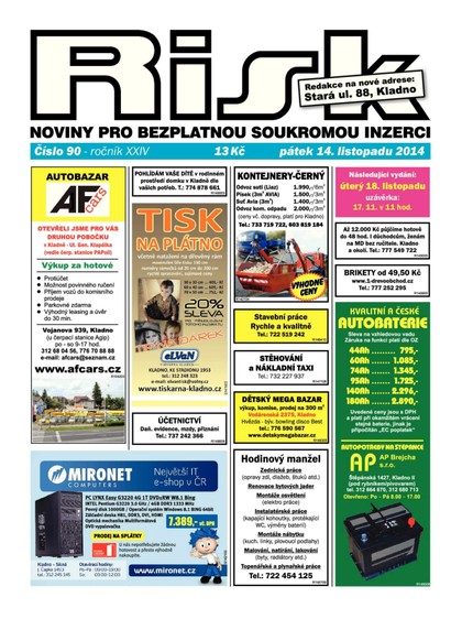 E-magazín Risk 90/2014 - Risk