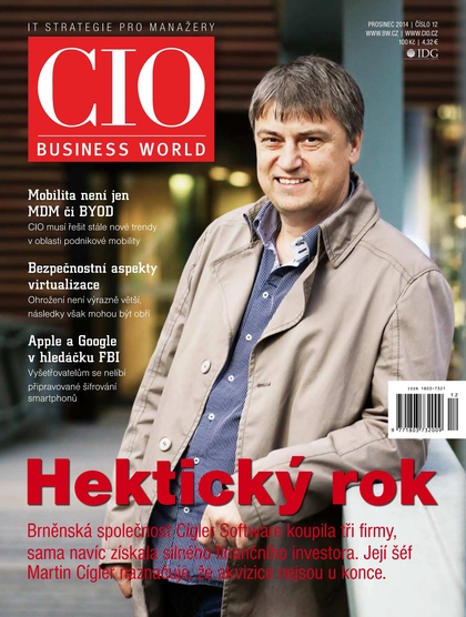 E-magazín CIO Business World 12/2014 - Internet Info DG, a.s.