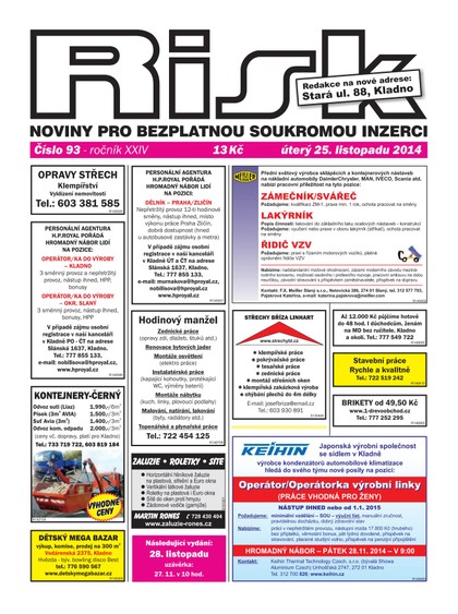 E-magazín Risk 93/2014 - Risk