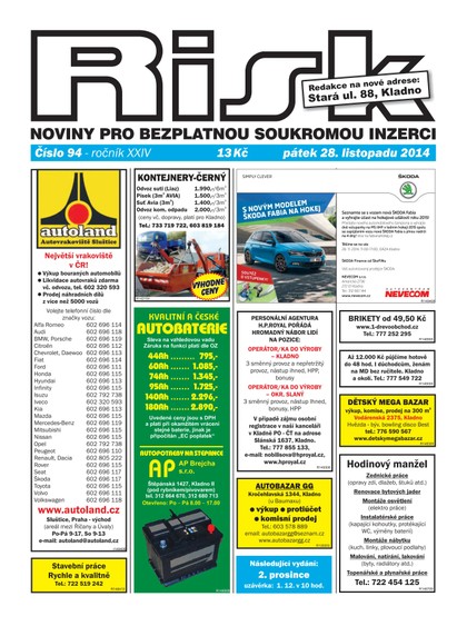 E-magazín Risk 94/2014 - Risk