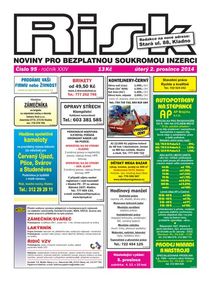 E-magazín Risk 95/2014 - Risk