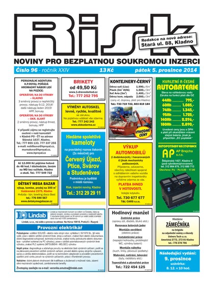 E-magazín Risk 96/2014 - Risk