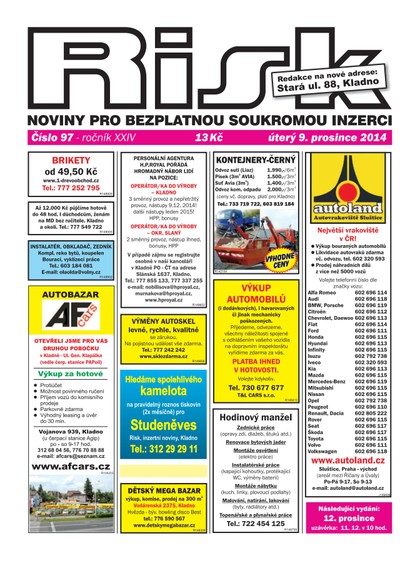 E-magazín Risk 97/2014 - Risk