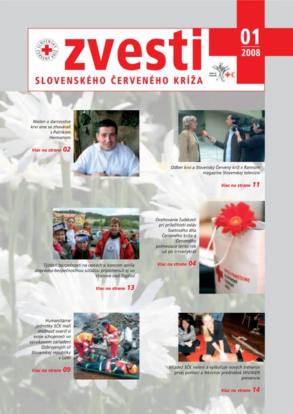 E-magazín Zvesti 1/2008 - Slovenský Červený kríž