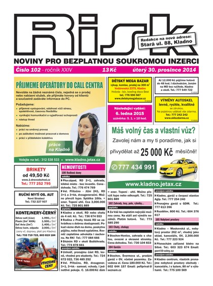 E-magazín Risk 102/2014 - Risk