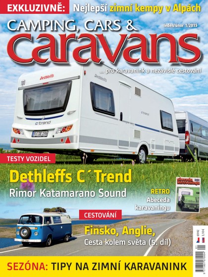 E-magazín Camping, Cars & Caravans 1/2015 - EEZY Publishing