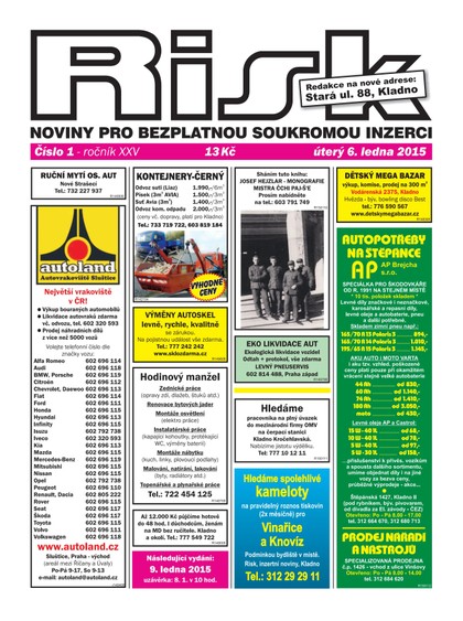E-magazín Risk 1/2015 - Risk