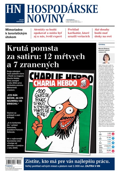E-magazín Hospodárske noviny 08.01.2015 - MAFRA Slovakia, a.s.