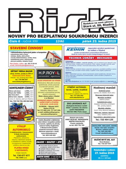 E-magazín Risk 6/2015 - Risk