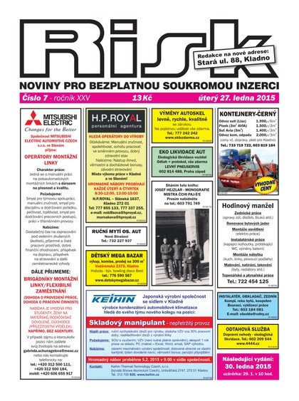 E-magazín Risk 7/2015 - Risk