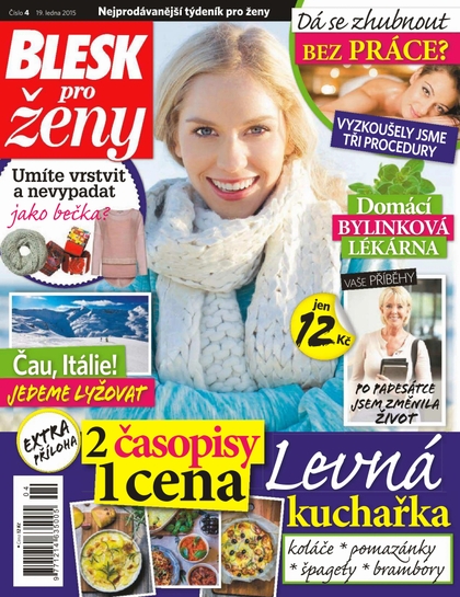 E-magazín Blesk pro ženy 19.1.2015 - CZECH NEWS CENTER a. s.