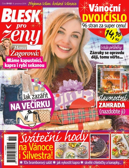 E-magazín Blesk pro ženy 15.12.2014 - CZECH NEWS CENTER a. s.