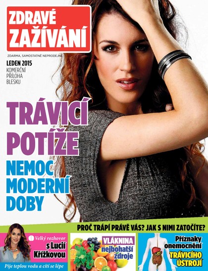 E-magazín Blesk Zdravé zažívání 23.1.2015 - CZECH NEWS CENTER a. s.