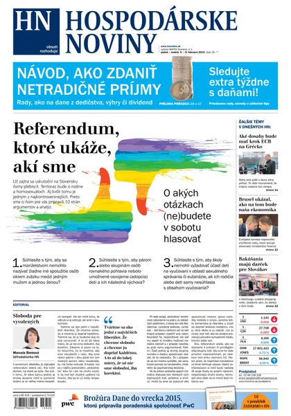 E-magazín Hospodárske noviny 06.02.2015 - MAFRA Slovakia, a.s.