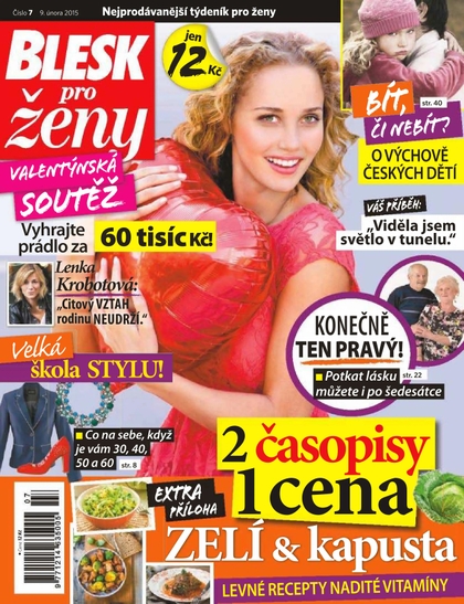 E-magazín Blesk pro ženy - 9.2.2015 - CZECH NEWS CENTER a. s.