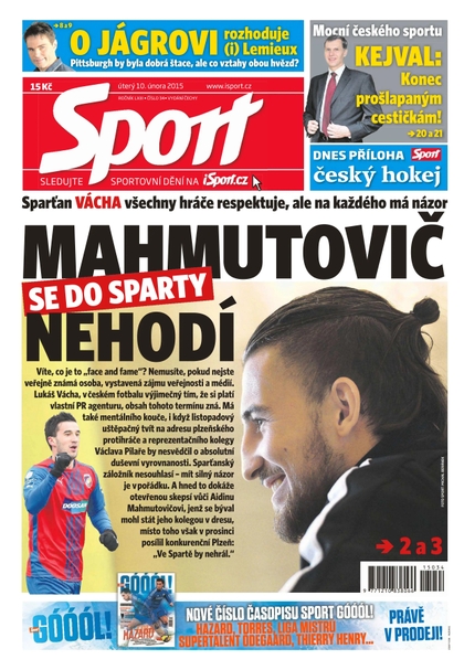 E-magazín Sport - 10.2.2015 - CZECH NEWS CENTER a. s.