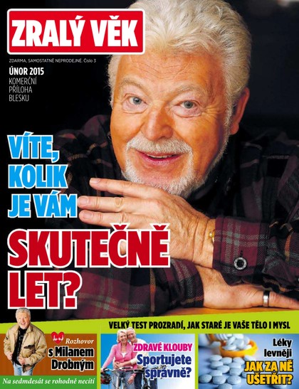 E-magazín Blesk příloha ZRALÝ VĚK - 11.2.2015 - CZECH NEWS CENTER a. s.