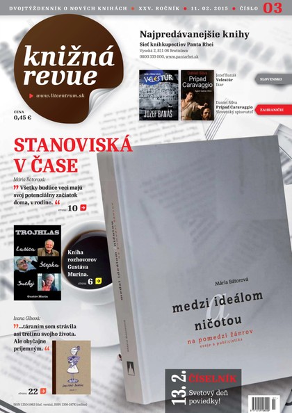 E-magazín Knižná revue 3/2015 - Literárne informačné centrum