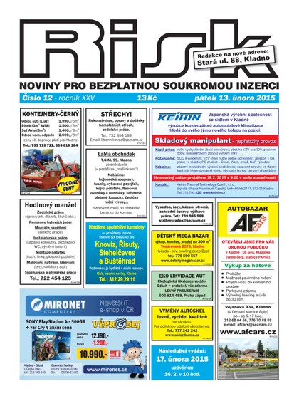 E-magazín Risk 12/2015 - Risk