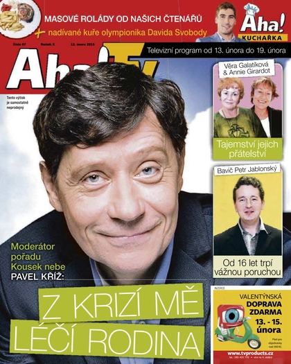 E-magazín AHA! Tv - 12.2.2015 - CZECH NEWS CENTER a. s.